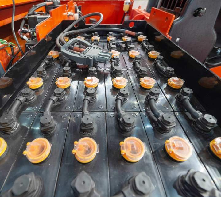 Régénération batterie matériel de manutention Guadeloupe